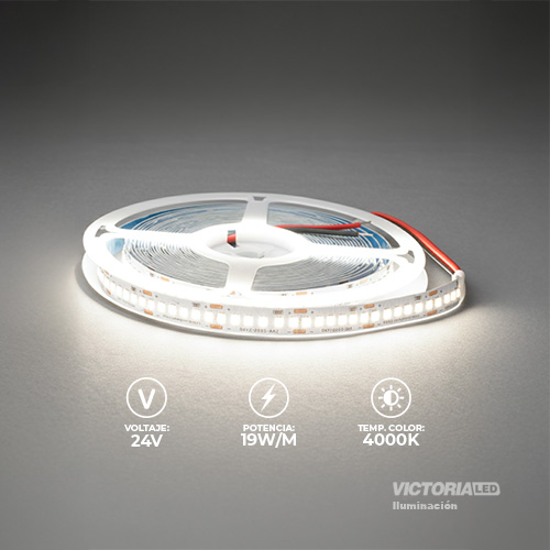 CINTA LED 5M IP20 10MM 240LED 4000K 7500LM