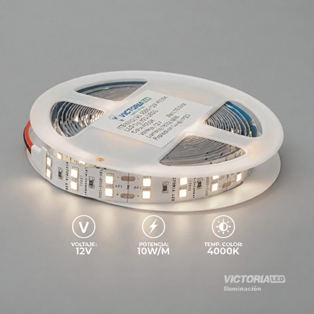 CINTA LED 5M IP20 15MM 120LED 4000K 9000LM