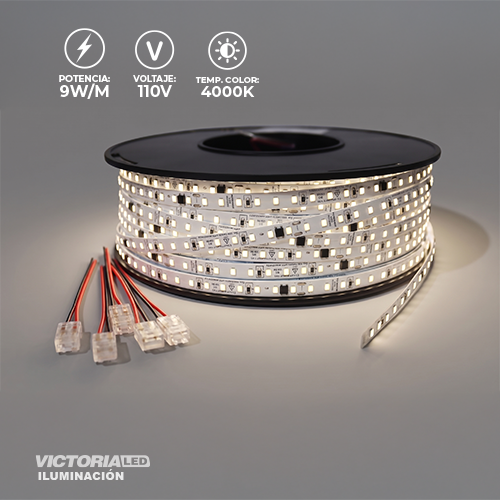 CINTA LED ROLLO 100M AC110V 2835 IP20 120L 4000K