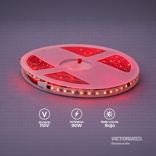 EVA CINTA LED 10M AC110V 2835 IP20 CON CONECTORES 50U/C