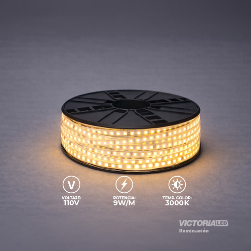 EVA CINTA LED ROLLO 100M AC110V 2835 IP20 120L 3000K