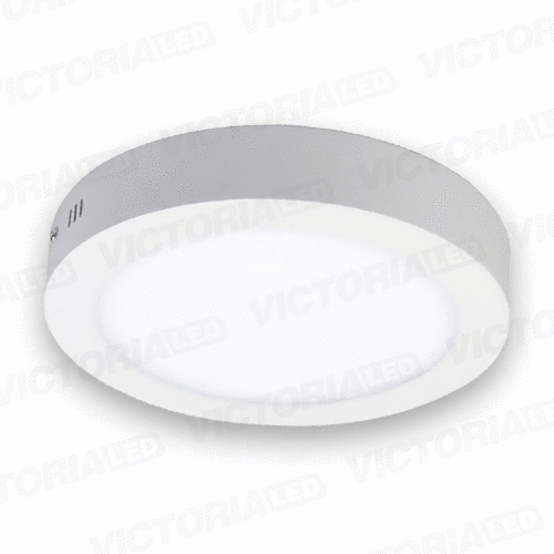 EVA PANEL 6500K 12W SOBREPUESTO REDONDO 30U/C