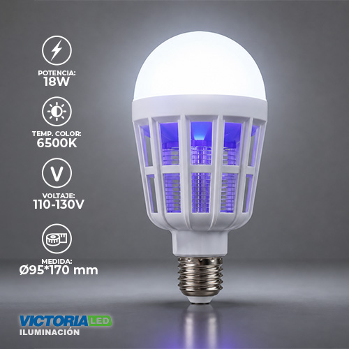 FOCO LED MATA MOSQUITO 18W 6500K 100U/C