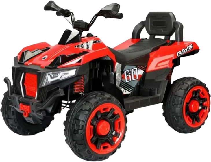 JUGUETE CARRO DE BATERIA C/R ROJO