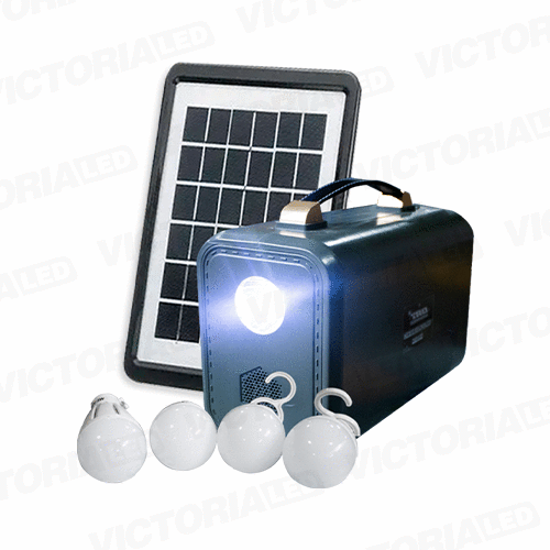 KIT INVERSOR SOLAR AC220V/150W/4FOCOS/2USB