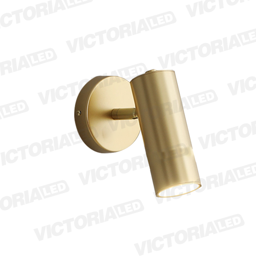 LAMPARA DECORATIVA 1*GU10 METAL DORADO