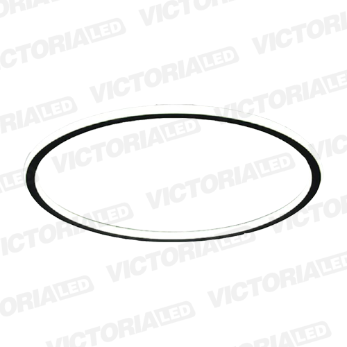 LAMPARA DECORATIVA DE TECHO LED METAL/ACRILICO BLACK