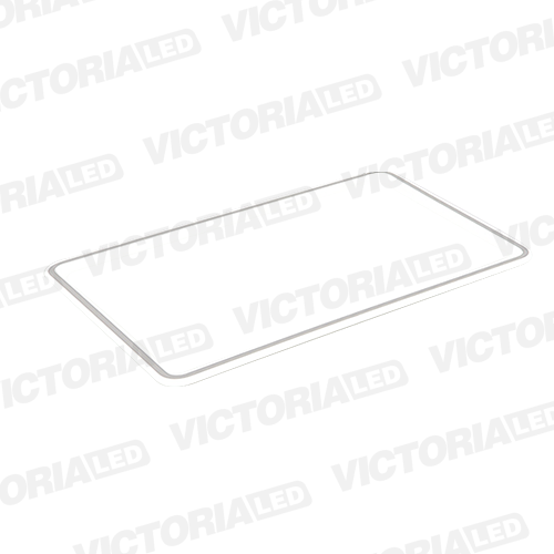 LAMPARA DECORATIVA DE TECHO LED METAL/ACRILICO WHITE