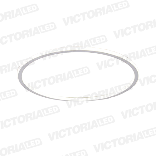 LAMPARA DECORATIVA DE TECHO LED METAL/ACRILICO WHITE