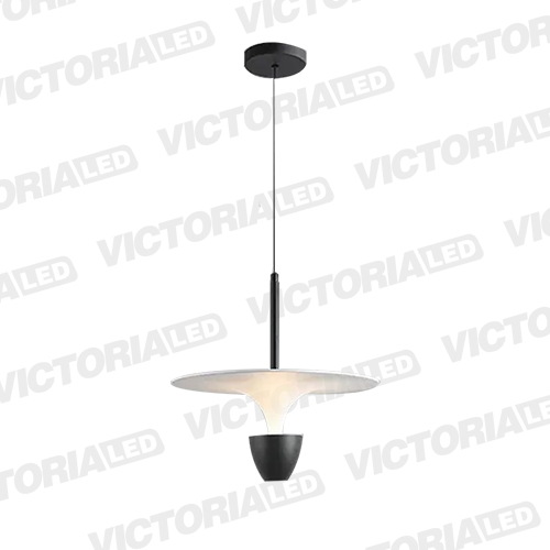 LAMPARA DECORATIVA LED 12W 3000K ALUMINIO GRAY