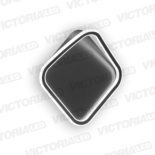 LAMPARA DECORATIVA LED 26W 3000K METAL/SILICON BLACK