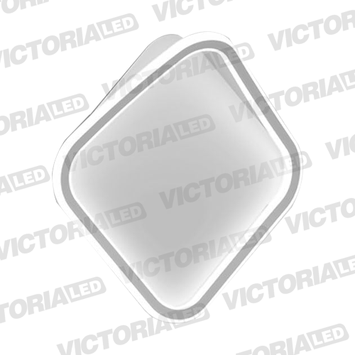 LAMPARA DECORATIVA LED 26W 6500K METAL/SILICON WHITE