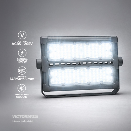 REFLECTOR MODULAR 100W IP66 AC85-265V 6500K