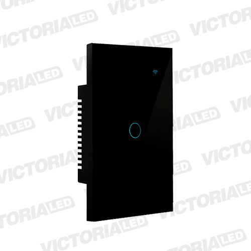 SMART INTERRUPTOR SIMPLE WIFI TUYA NEGRO 86U/C