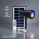 SOLAR APLIQUE RGB