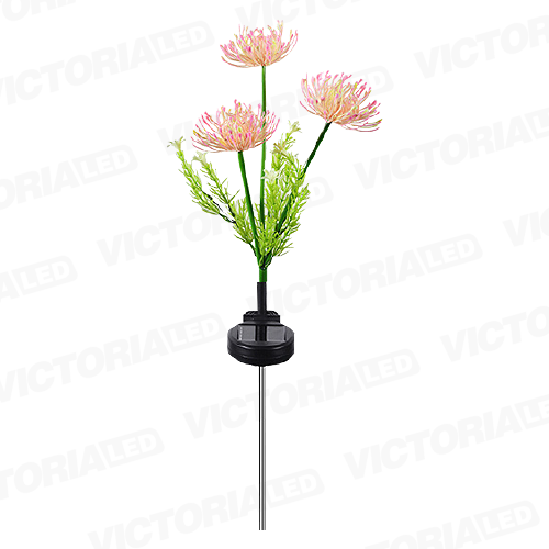 SOLAR ESTACA 3000K FLORES 2U/C
