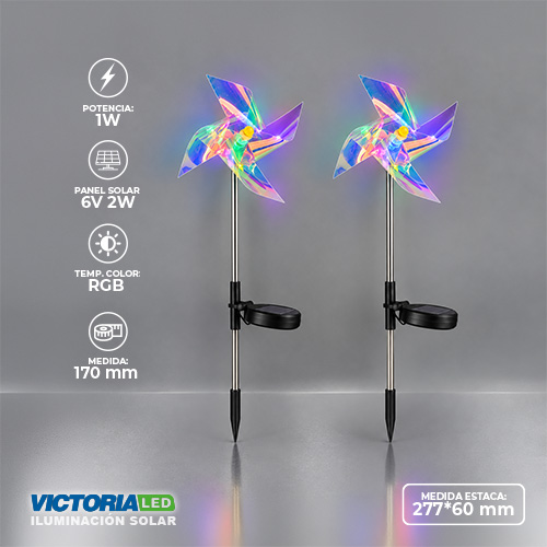 SOLAR ESTACA 3000K MOLINO 2U/C