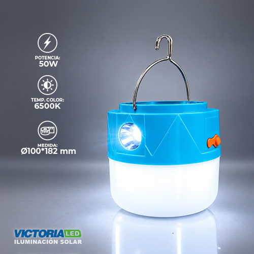 SOLAR FOCO LED 50W 50U/C