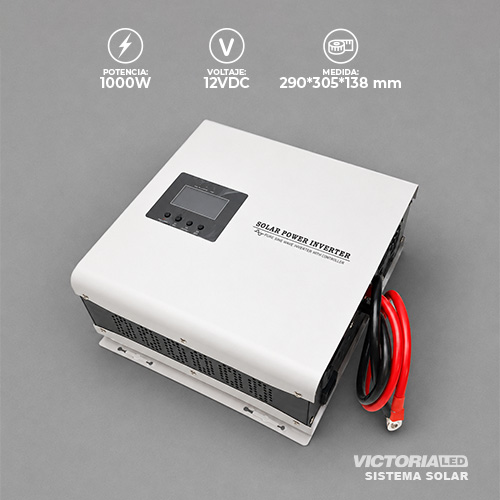 SOLAR INVERSOR 1000W/12V ONDA PURA / UPS