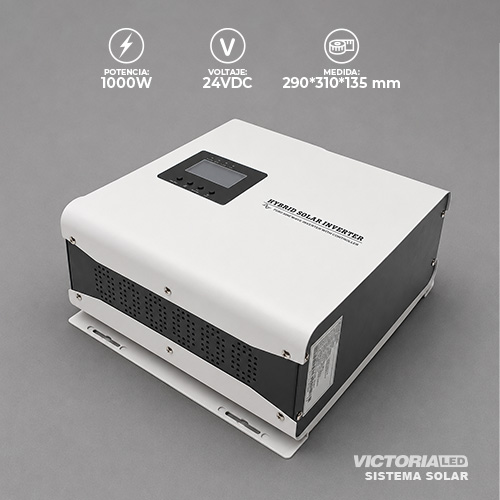 SOLAR INVERSOR 1000W/24V ONDA PURA / UPS