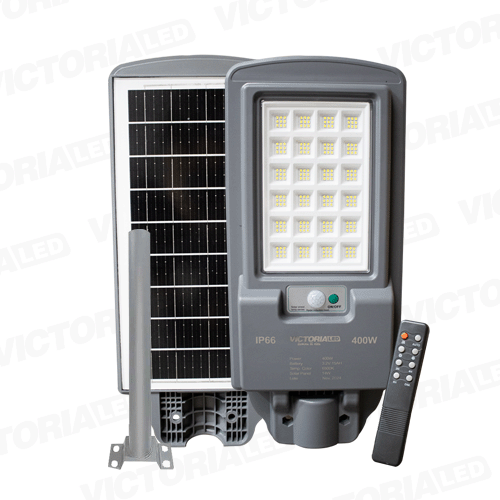 SOLAR LAMPARA DE POSTE 6500K 400W