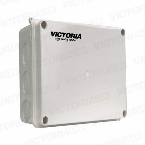 VICTORIA LED CAJA DE PASO 400X350X120MM 10U/C