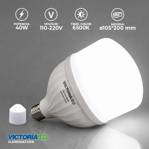 FOCO LED VICTORIA 40W 100-260V 6500K 30U/C