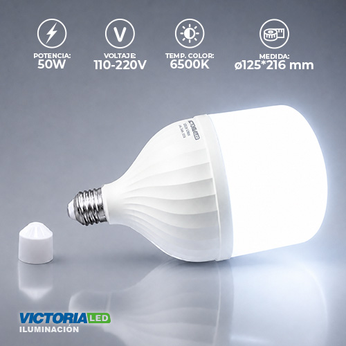 FOCO LED VICTORIA 50W 100-260V 6500K 40U/C