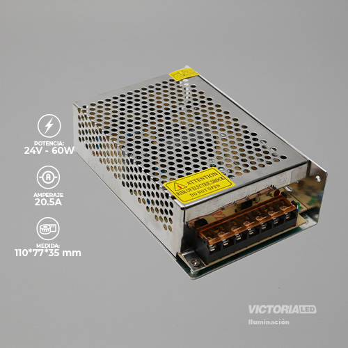 VICTORIA LED FUENTES DE PODER 24V 120W 100-265V