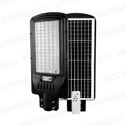 VICTORIA LED LAMPARA DE POSTE SOLAR PANAL 6500K