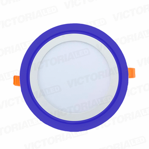 VICTORIA LED PANEL EMP RED 12W+4W AZUL 40U/C