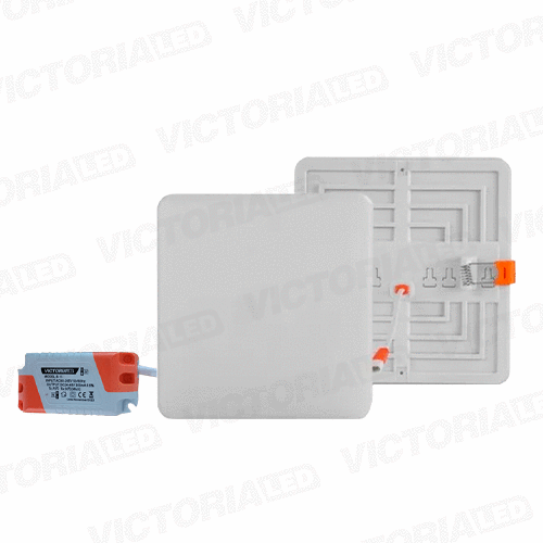 VICTORIA LED PANEL SIN BORDE 48W EMPOTRABLE CUADRADO 15U/C