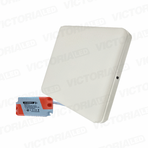VICTORIA LED PANEL SIN BORDE 48W SOBREPUESTO CUADRADO 10U/C