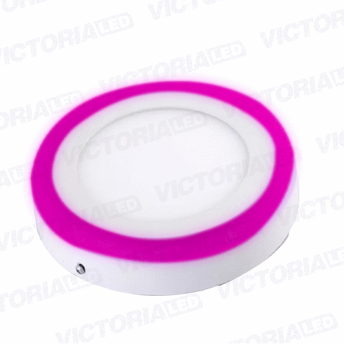 VICTORIA LED PANEL SOB RED 18W+6W FUCSIA 20U/C