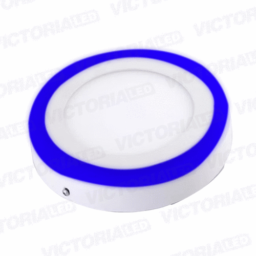 VICTORIA LED PANEL SOB RED 3W+3W AZUL 100U/C