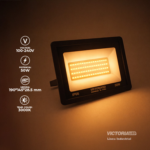 VICTORIA LED REFLECTOR 3000K 100-265V IP66 20U/C