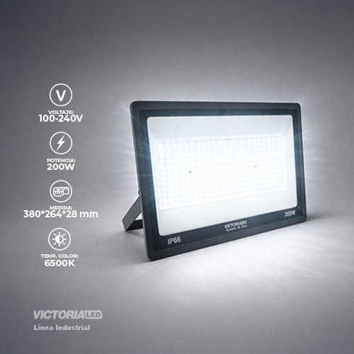 VICTORIA LED REFLECTOR 6500K 100-240V IP66 5U/C