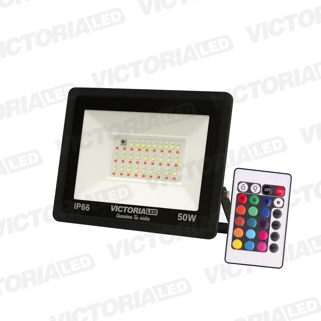 VICTORIA LED REFLECTOR RGB 100-240V FP0.5