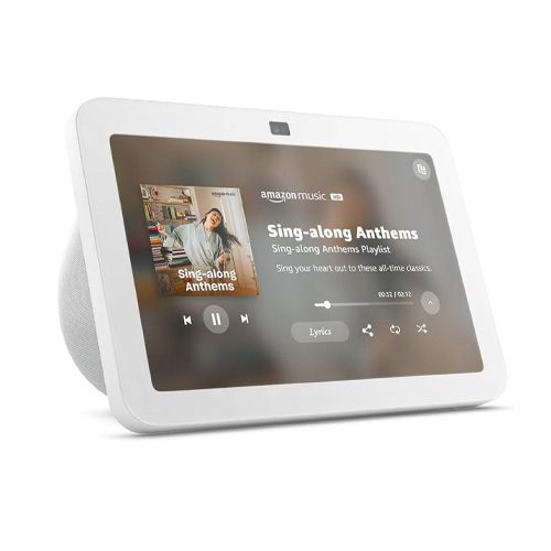 PARLANTE AMAZON ALEXA ECHO SHOW 8 GEN3 BLANCO