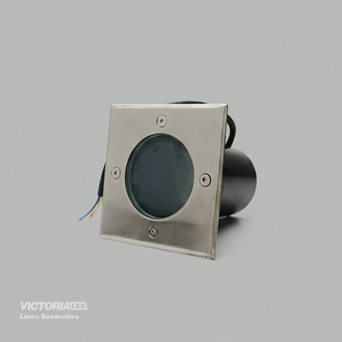 CARCASA PARA PISO CUADRADO 1*MR16 IP67 20U/C