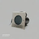 CARCASA PARA PISO CUADRADO 1*MR16 IP67 20U/C
