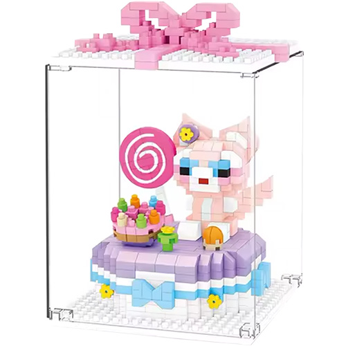 JUGUETE LEGOS PASTEL CON CAJA