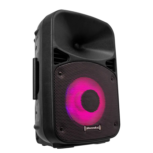 PARLANTE BAZZUKA 8 BT/USB/MICRO/FM 3000WATTS PMPO BAT