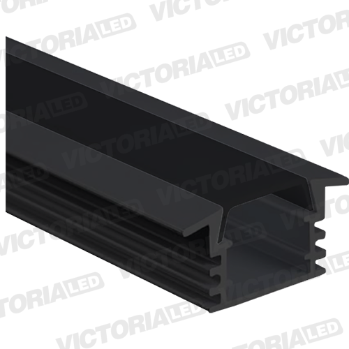 PERFIL NEGRO ALUMINIO 3M DENVER