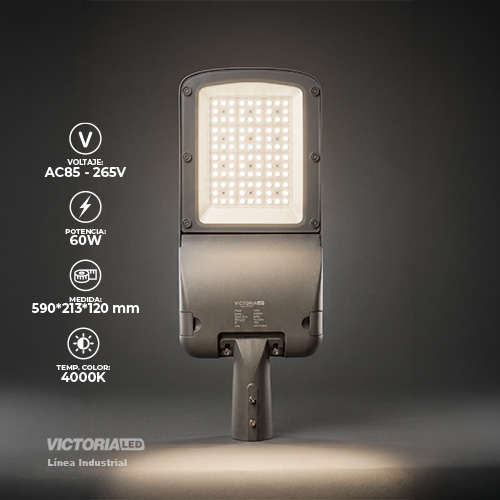 VICTORIA LED LAMPARA CLASE II 4000K FP.09 IP66 FOTOCELULA