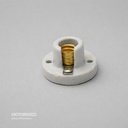 BOQUILLA DE PORCELONA E12 220V 660W BLANCO 50U/C