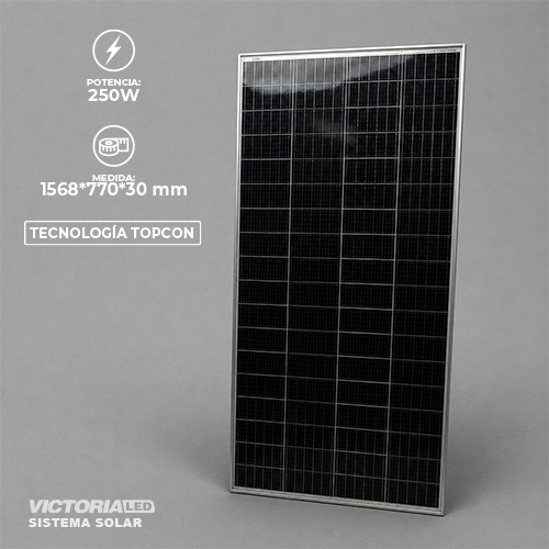SOLAR PANEL 250W TOPCON MONOFACIAL