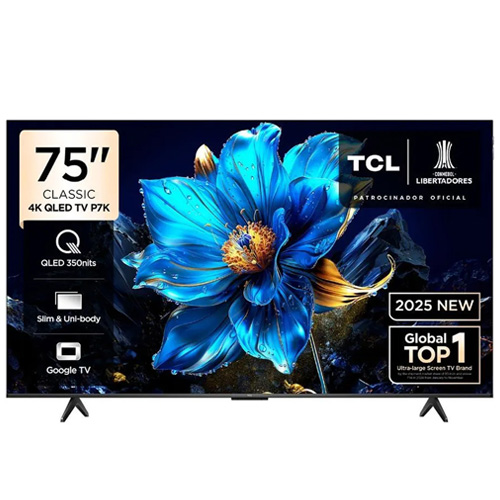 TV LED TCL 75P7K QLED GOOGLE TV CBU