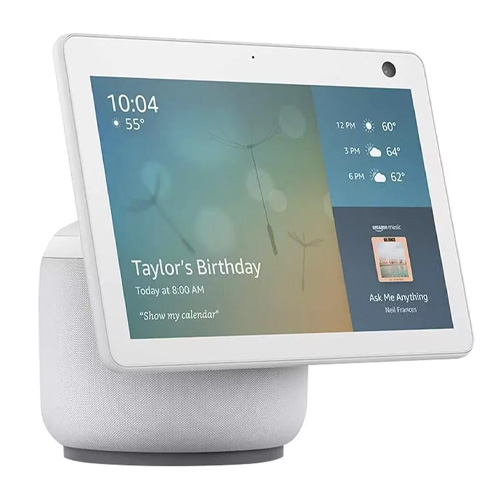 PARLANTE AMAZON ALEXA ECHO SHOW 10 GEN 3 BLANCO