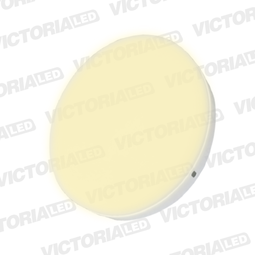 VICTORIA LED PANEL 3000K SIN BORDE 36W SOBREPUESTO REDONDO 10U/C